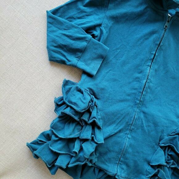 Adorable Essentials Ruffle Hooded Jacket - Picture 4 of 6